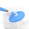 5st 360 Magic Rotating Automatic Microfiber Mop Head Ersättningsvättgolvduk Cleaning Broom 240418