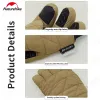 Gants Naturehike Winter Riding Glove femme / homme l'escalade en montagne Gardez au chaud 90% Gants de coton 3M Coton Sport extérieur Gants