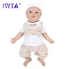 Куклы IVITA WB1526 43 см 2692G 100% силиконовой силиконовой куклы для всего тела реалистичные куклы.
