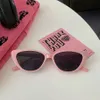 Lunettes de soleil Nouvelles lunettes de soleil pour femmes roses pour femmes