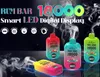 Оригинальная катушка QST Rum Bar 18000 Puffs Одноразовая сетчатая катушка с батареей Smart Led Led 550 мАч 28 мл.