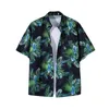 Chemises décontractées pour hommes Summer Men Street Daily Shirt Hawaiian Floral Imprime