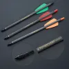 Darts 12/24pcs Archery Carbon Arrow 7.5inch Crossbow Bolts ID 6.2mm Arrows for Outdoor Hunting Shooting Accessories