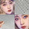 Tattoos 1 PCs selbstklebende Diamanten Lidschatten Aufkleber Farbe Kristall Diamant DIY Eyes Gesicht Körper Make -up Dekorationen Strasssteine