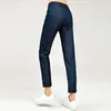 Frauen Jeans Frauen Frühling Sommer Knöchellänge 2024 Mode lässig lockere lange Haremhose High Street Vintage Hosen schwarzblau