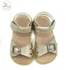 Sandals TONGLEPAO Boy Sandals Childrens Beach Shoes Korean Non-slip Soft Sandals Middle Child Summer Kids Shoes 240423