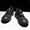 Chaussures décontractées vendant un véritable cuir en cuir Europe Amérique randonnée en plein air sports de marque de haute qualité