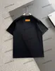 Xinxinbuy Men designer tee t shirt 2024 Italien läder lapp broderi ficka 1854 bomull kort ärm bomull kvinnor vit svart s-3xl