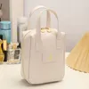 Cosmetic Bags Zipper PU Leather Bag Multifunction Letter Makeup Pouch Carry-on Tote Large Capacity Travel Wash