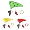 Instrument IRIN12 Hole C Tone Ocarina + National Style Package +Strap +Color Bag