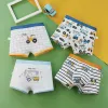 Biancheria intima Nuovo arrivo Boys Werewwear Shipping Fashion Fashion Kids Cotton Caratteri per bambini Manccia da boxer Short Boxer 4pcs/Lot 310 anni 110160