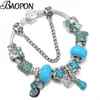 Charm Bracelets Luxury Bracelet For Women DIY Air Balloon Windmill Beads Pendants High-Quality Jewelry Accessories Drop