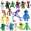 Peluş Bebekler 30cm Peluş Oyuncak Karikatür Oyunu Karakter Bebek Kawaii Mavi Monster Yumuşak Dolgulu Hayvan Oyuncakları Çocuklar İçin T240422