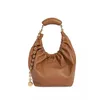 Squeeze Tote Bag Shopping Bags Lady Hobo Shoulder Bags Soft Lambskin Genuine Leather Gold Chain Strap Inside Zip Pocket Top Quality Clutch Pouch