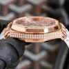 Quartz Watch Diamond Watch Mouvement de quartz automatique Montres de 42 mm montres Sapphire Crystal Diamond Luminous Montre de Luxe Sports Watch Chronograph Watch