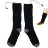 Socks Women Electric Heated Socks Boot Feet Warmer Usb Rechargeable Heating Foot Warmer Artifact Anticold Winter Sport Socks