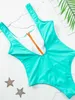 Swimwear femminile 2023 Nuovo costume da bagno con cerniera sexy One pezzi Donne Solido costumi da bagno Swimsuit Swim Up Up Monokini Bareding Abitaggio Summer Beachwear XL D240424