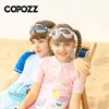 Copazz Kids Swim Ocgles Anti Fog Affari impermeabili Adolescenti grandi telaio da bagno maschera da bagno occhiali da nuoto 240417