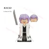 Blocks KDL820 WM6164 BLEACHアニメ漫画レンガ人形Kurasaki lchigo abarai renji yhwachアクションフィギュアビルディングブロックキッズおもちゃギフト