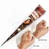 KT1H Body Farba Golecha Black Brown Red White Henna Cones Indian Henna Tattoo Paste for Temorary Tattoo Body Art Naklejka Mehndi Body Farba D240424