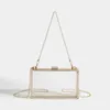 Bag Cute Transparent Acrylic Shoulder Summer Candy Color Crossbody Gold Chain Women's Dinner Handbag