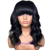 Wholesale all wigs for women outlet Hair Qi bangs short curly hair high temperature silk chemical fiber wig head cover