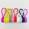 Silicone Cable Holder Clips Magnetic Twist Cable Ties Cord Wrap Strong Holding Stuff Cables Organizer For Home Office T9I002624