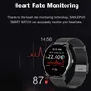 Wristwatches LIGE 2023 Smart watch Ladies Full touch Screen Sports Fitness watch IP67 waterproof Bluetooth For Android iOS Smart watch Female 240423