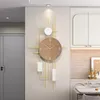 Wandklokken creatief licht luxe woonkamer eenvoudige en modern oogverblindend huis mode restaurant slaapkamer kunst mute klokontwerp