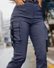 Pantaloni da donna pantaloncini da donna che vende 2024 modalità casual semplici color tasca a tasca a tasca a tasca settinata carico