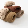 Calentadores Lindo oso calcetines para niños para niñas para niñas de algodón suave de algodón grueso de algodón anti -slip accesorios para niños para niños recién nacidos niños