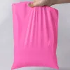 Sagnelli 100pcs 3 dimensioni Pink Shipping Semaler per sacchetti di imballaggio per lo shopping online 12x21cm 13x24cm 15x28cm sacchetti postali di spedizione impermeabili