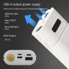 Tillbehör DIY Power Bank Case Charge Storage Box 2x 18650 18700 20700 21700 Batteridapter med LED -ficklampa för iPhone Android -telefoner