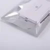 Aluminium folie plastic ritssluiting zakken duidelijke hersluitbare mylar zipperpakketten zakje voor elektronische accessorie mobiele telefoon kabel ll
