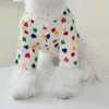 Hondenkleding Love Cardigan Pet Puppy Kleding Teddy Poodle Pomeranische Bee Bear Small Clothing Supplies Cat Universal