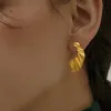 Boucles d'oreilles Inature Vente chaude 925 STRILL SIGHT FORK PLODING Geométrique Geométrique Moucles d'oreilles pour femmes bijoux tendance à tendance