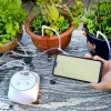 Controle Wi -Fi Smart Garden Irrigation Controler Plant Sistema automático de irrigação de gotejamento de telefone celular Controle de água Desenvolvimento de dispositivos