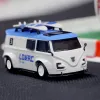 CARS LDARC V64 1/64 Mini RC simulato Modello di telecomando elettrico Modello di autobus per auto da autobus per auto da autobus per bambini 2,4 GHz giocattoli per bambini adulti