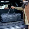 Taschen 3f UL -Ausrüstung Camping Zelt Fliegenblatt Aufbewahrung Tasche mit großer Kapazität Reisetasche Handtasche für den Außenpolyester im Freien 150d Oxford Stoff