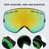 Eyewear AntiFog Double Layer Lenses Ski Goggles Men Women Winter Snowboarding Glasses Alpine Skiing Eyewear Windproof Snowy Oculos Male