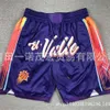 Sun Team Full brodered Zipper Pocket Pantals Shorts