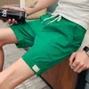 Men's Shorts Home Board With Ice Male Short Pants Roll Up Beach Quick Dry White Streetwear Small Size Novelty In