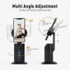 Sticks 360 ° Rotation Auto Tracking Phone Holder Tripound Mount Stabilizer Gimbal Gestkontroll för Vlogging Tiktok Live Video