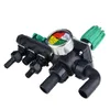 Three-way Water Control Valve With Switch And Pressure Gauge Agricultural Sprayer Connectors Garden Irrigation Supplies 240408
