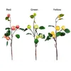 Decorative Flowers Simulated Small Apple Branches With Leaves And Fruit Decorations Symbolizing Safety Berries Home Decor