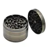 HONEYPUFF 60MM 4 Layers Zinc Alloy herb Grinder With Sharp Diamond Teeth Tobacco Grinder Spice Crusher Hand Crank6424816