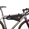 Lampor woho "xtouring" bikepacking ultralight ram väska järngrå, cykelcykelväskor för MTB Road