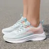 Casual Shoes 2024 Mixed Color Mesh Breattable Light Chaussure Femme Sport Flats Platform Ladies Trainers for Women Zapatos Mujer