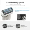 Shavers réciproqueur électrique Shaver 3 Système de rasage lame USB Machine de rasage rechargeable pour hommes Razor Shaver Barber Electric