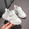 Costumi da bagno sneakers per bambini primaverili nuovi bambini 2022 ragazze mesh casual mesh bambini solidi non slip sporci